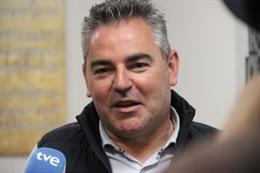 El secretario general de la Unión General de Trabajadores (UGT), Jesús Izquierdo