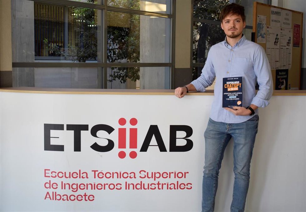 El estudiante de la UCLM Pablo Tapias