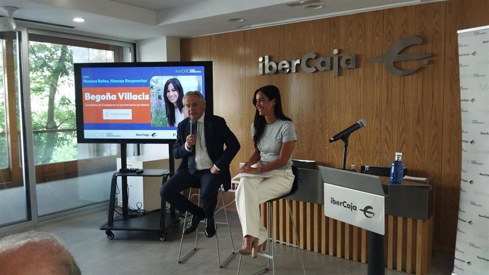 Begoña Villacís en el Foro Madrid Empresarial