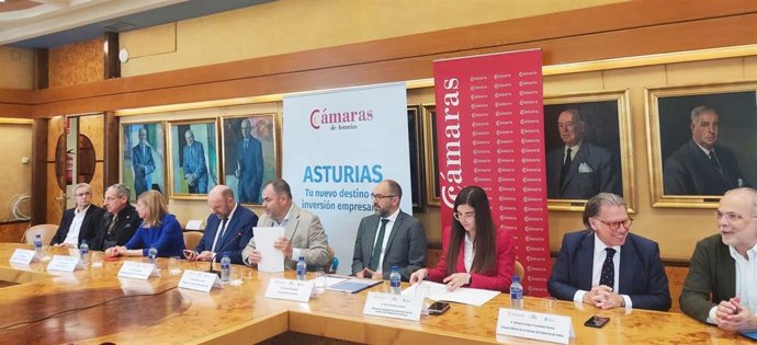 Presentación del proyecto de inversión del Grupo Sapio en Asturias.
