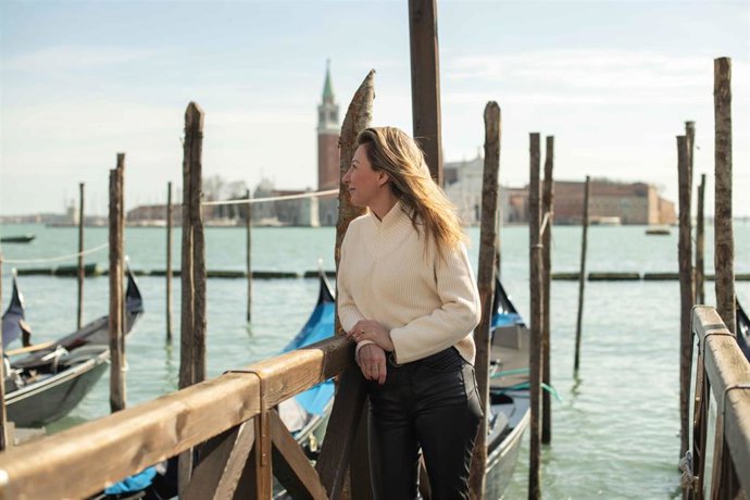 Eva García Sáenz de Urturi en Venecia