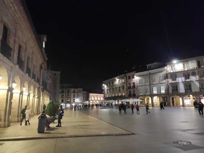 Archivo - Avilés, plaza del Ayuntamiento