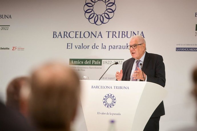 El candidat d'ERC a l'alcaldia, Ernest Maragall a Barcelona Tribuna