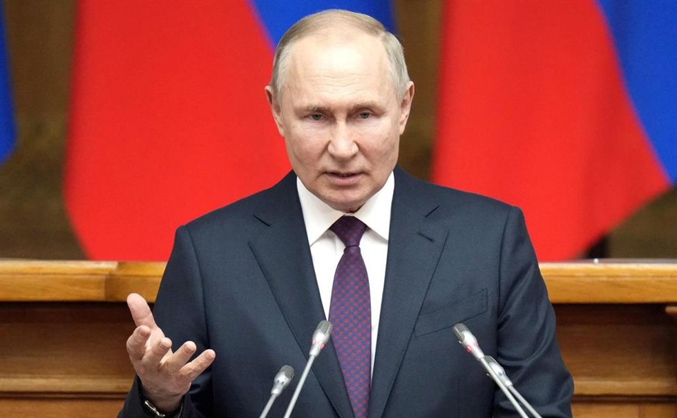 El presidente de Rusia, Vladimir Putin. 