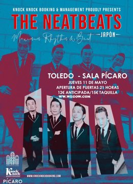 Los japoneses The Neatbeats comienzan este jueves su tour por España en la toledana Sala Pícaro