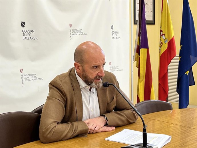 El director general de Agricultura, Ganadería y Desarrollo Rural, Fernando Fernández