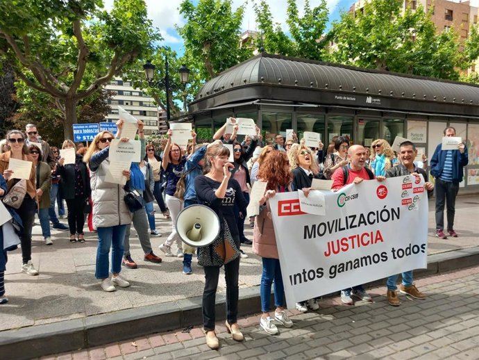 CONCENTRACIÓN FUNCIONARIOS DE JUSTICIA