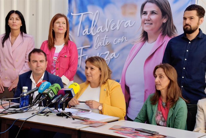 La alcaldesa de Talavera y candidata del PSOE a la reelección, Tita García Élez