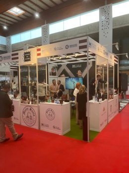 Stand de Diputación de Huelva en Fenavin 2023.