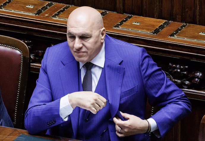 Archivo - El ministro de Defensa de Italia, Guido Crosetto.