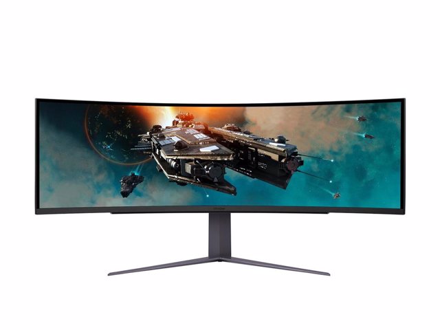 El nuevo monitor gaming LG UltraGear tiene una pantalla curva de 49 pulgadas  con una tasa de refresco de 240 Hz