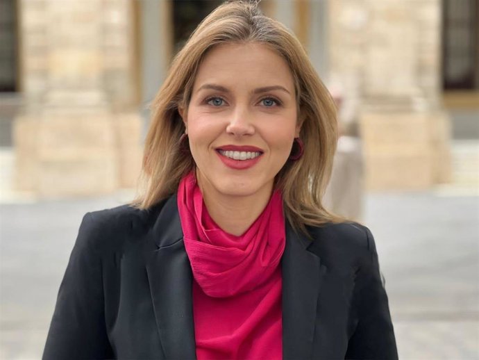 Archivo - La candidata de Vox a la Alcaldía de Sevilla, Cristina Peláez, en una foto de archivo.