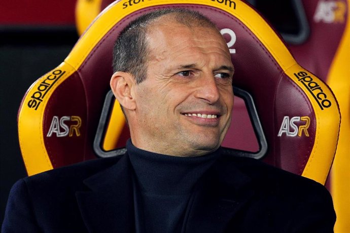 Archivo - El entrenador de la Juventus, Massimiliano Allegri. 