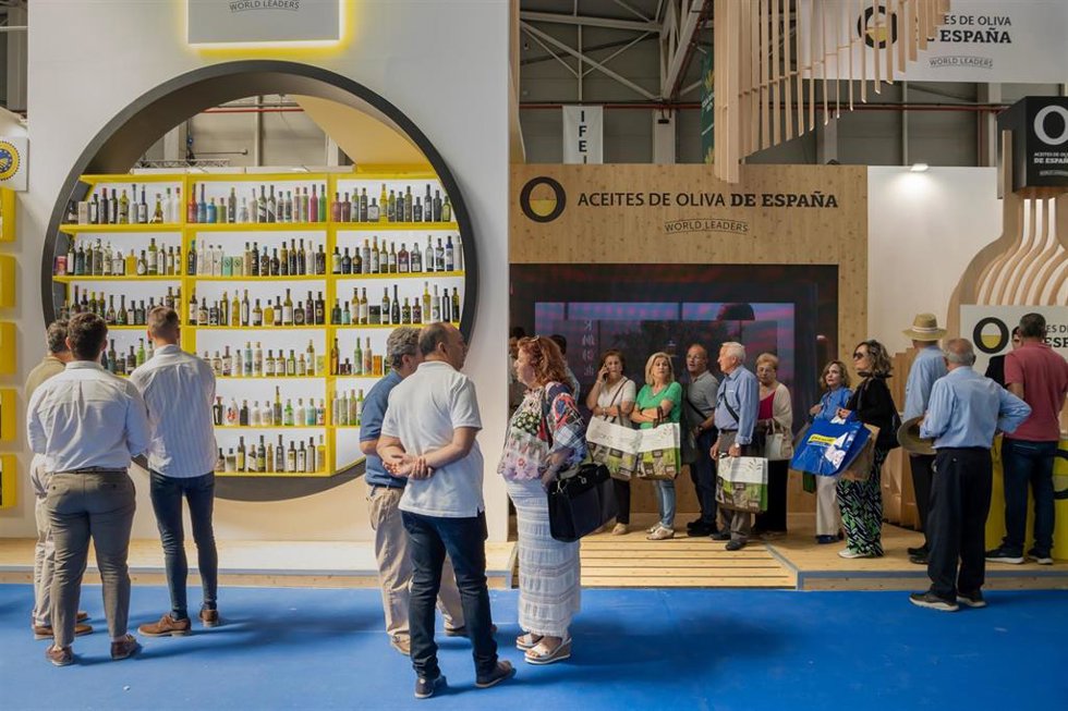 Stand de Aceites de Oliva de España en Expoliva. 