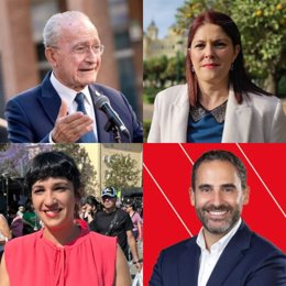 Candidatos a la Alcaldía de Málaga