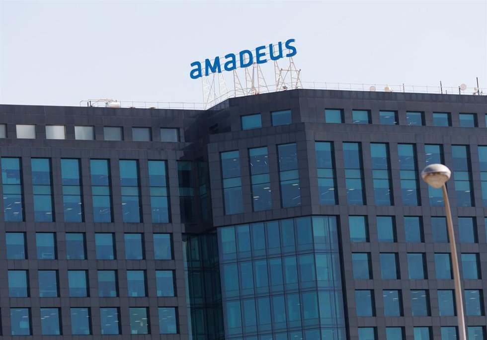 Archivo - Fachada de la sede de Amadeus