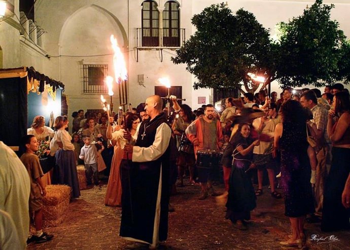 Momento de una de las recreaciones de Olivares Barroco