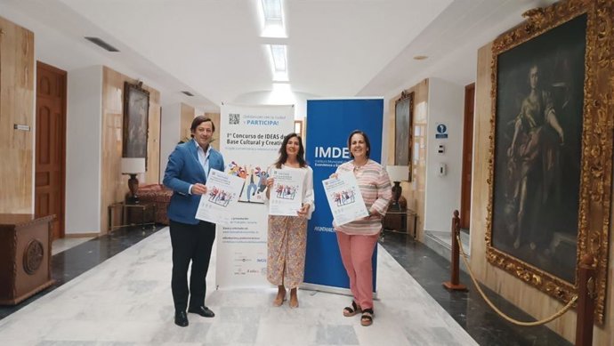 Presentación del concurso de la asociación Cordobaactiva dirigido a estudiantes de las universidades de Córdoba para crear un banco de ideas empresariales de base cultural y creativa, con ayuda del Imdeec.