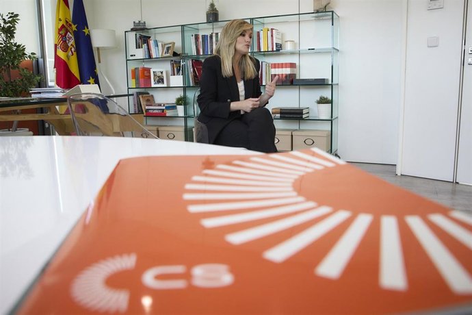 Archivo - La portavoz nacional de Ciudadanos (Cs), Patricia Guasp. 