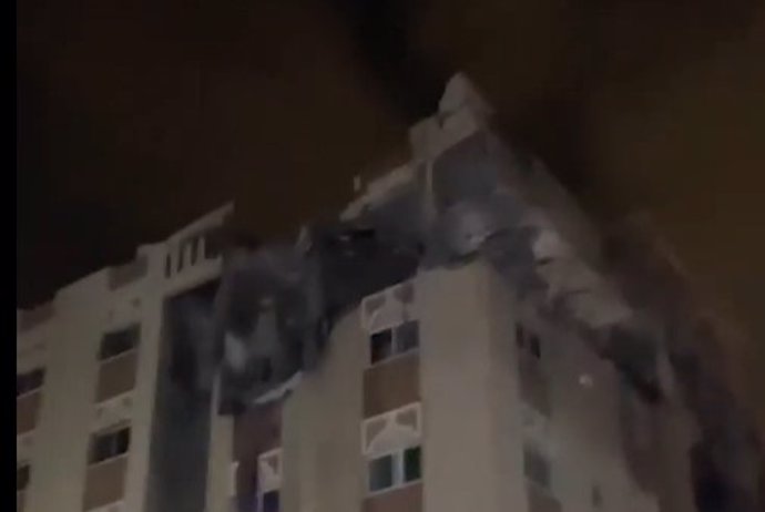 Ataque del Ejército de Israel en Jan Yunis, en la Franja de Gaza