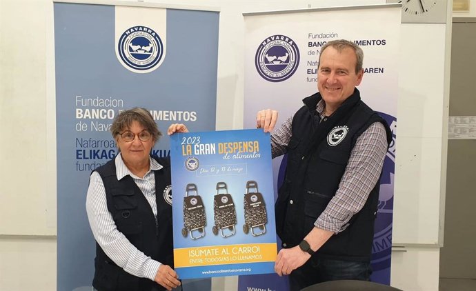 Presentación de la campaña del Banco de Alimentos de Navarra.