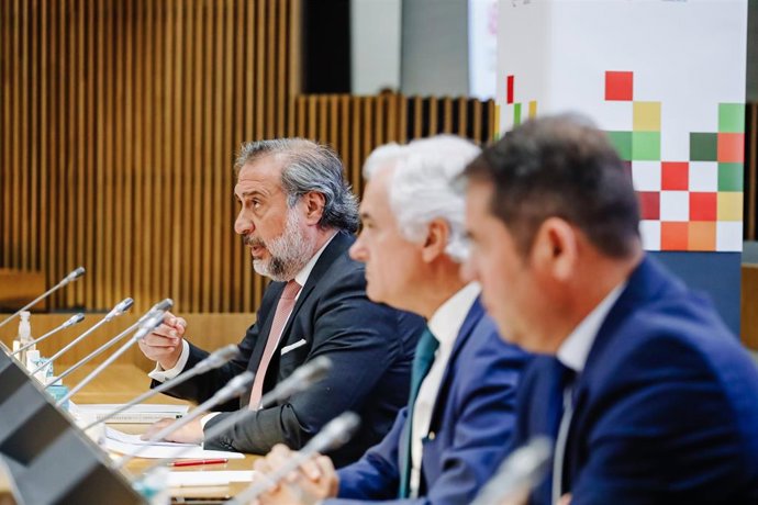 Archivo - El presidente de la Cámara de Madrid, Ángel Asensio, interviene en la clausura de la Asamblea General 2022 de la Confederación Empresarial de Madrid-CEOE (CEIM), a 21 de junio de 2022, en Madrid (España).