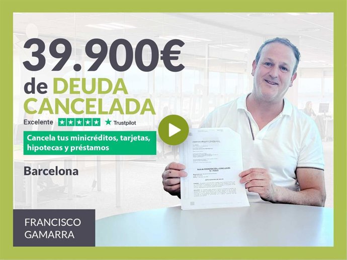 Exonerado con Repara tu Deuda por la Ley de Segunda Oportunidad