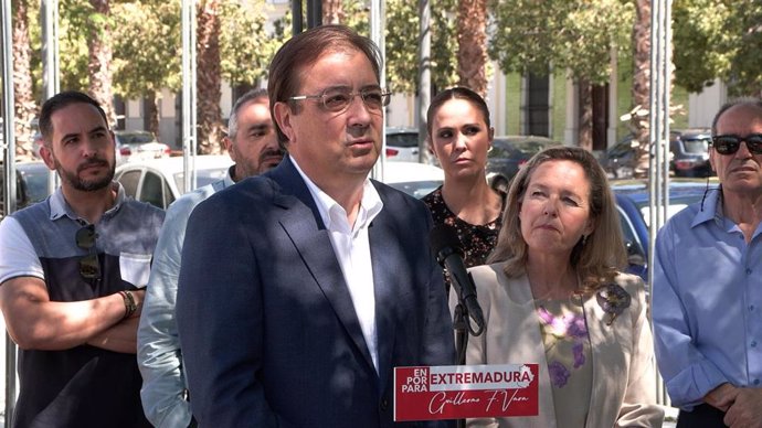 El presidente de la Junta y secretario general del PSOE de Extremadura, Guillermo Fernández Vara, en una foto de archivo