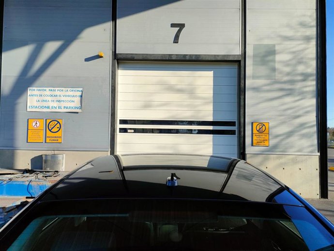 Archivo - Estación de ITV de Pruvia (Asturias).