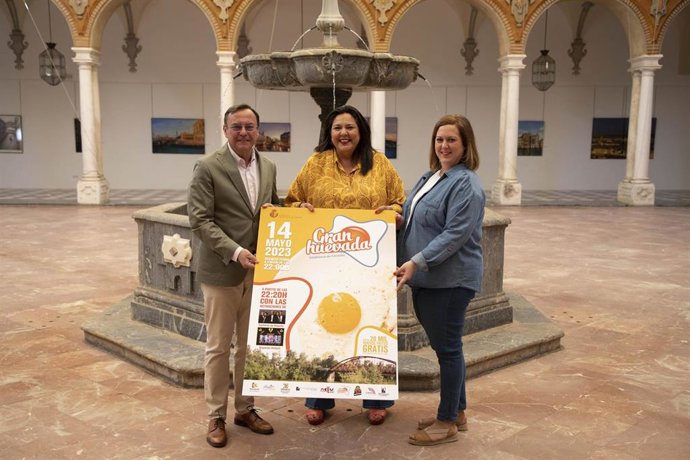 Presentación del cartel de la Gran Huevada de Villafranca de Córdoba.