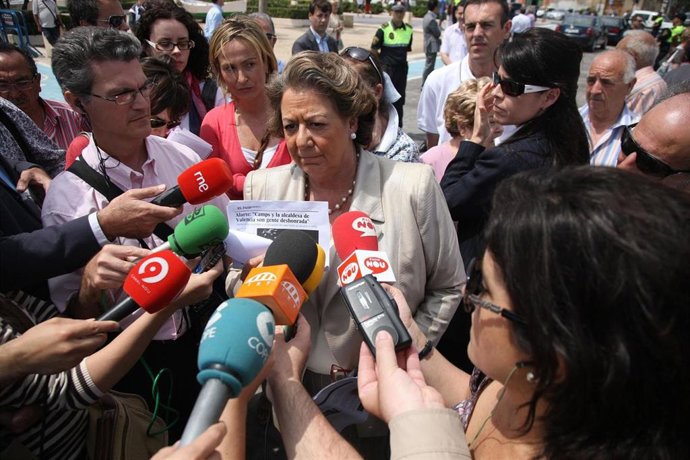 Archivo - Rita Barberá, exalcaldesa de Valncia, en imagen de archivo