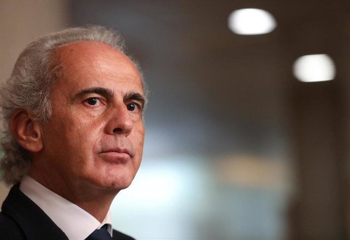 Archivo - El consejero de Sanidad de la Comunidad de Madrid, Enrique Ruiz Escudero,