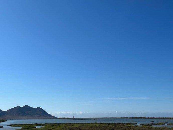 Las Salinas de Cabo de Gata (Almería).