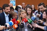 Yolanda Díaz dice que el decreto ante la sequía va en la línea correcta pero recalca que es "insuficiente"