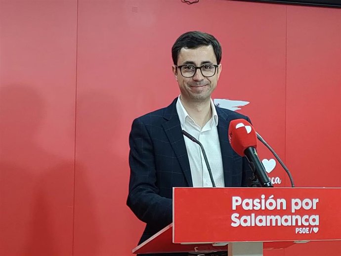 Mateos (PSOE) confía en materializar un cambio más necesario que nunca en el Ayuntamiento de Salamanca.