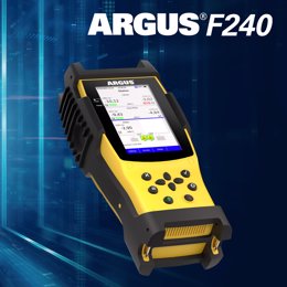 The ARGUS F240 fiber tester from intec reliably tests on GPON and XGS-PON. 
