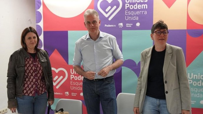 Presentación del programa electoral autonómico de Unides Podem-EU