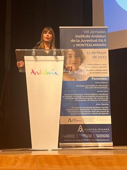 La delegada del Inclusión Social, Juventud, Familias e Igualdad, Ruth Sarabia.