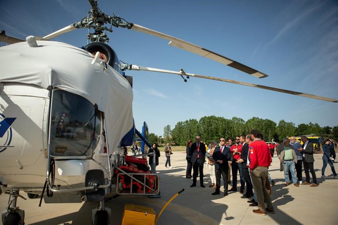 Presentación en El Serranillo de la Campaña de Prevención y Lucha contra incendios forestales de Castilla-La Mancha 2023.