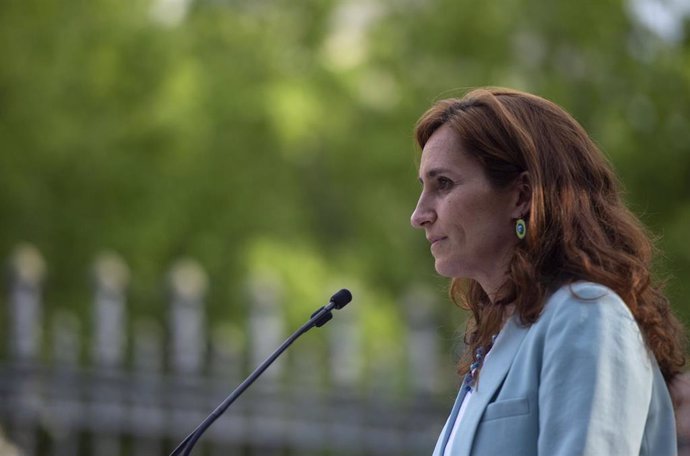 Archivo - La candidata de Más Madrid a la Presidencia de la Comunidad de Madrid, Mónica García 