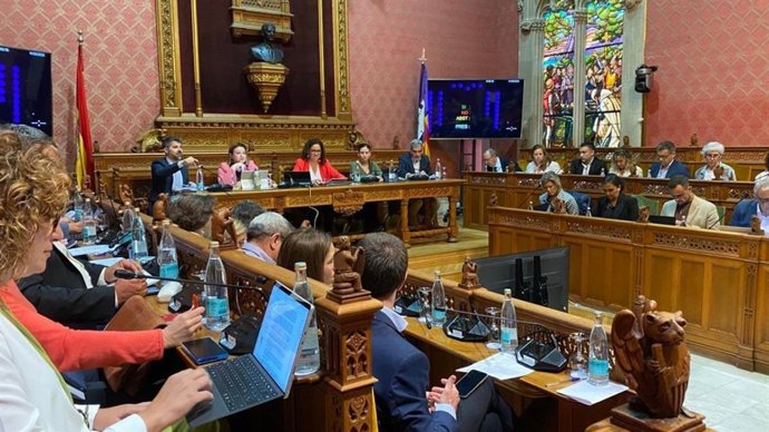 Pleno del Consell de Mallorca.