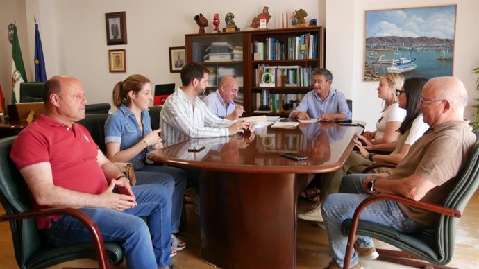 Reunión de la junta de Gobierno local de Adra (Almería)
