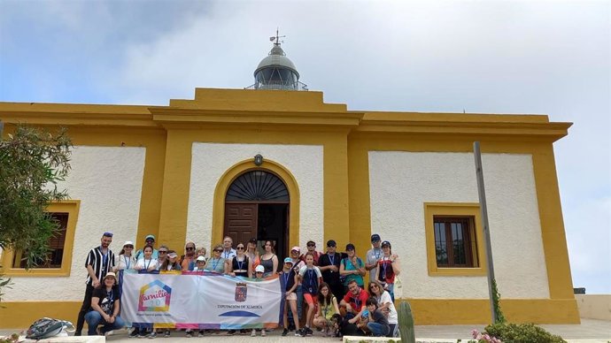 Actividad celebrada en Faro Mesa Roldán, en Carboneras (Almería)