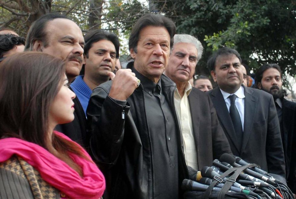 Archivo - El ex primer ministro de Pakistán Imran Jan