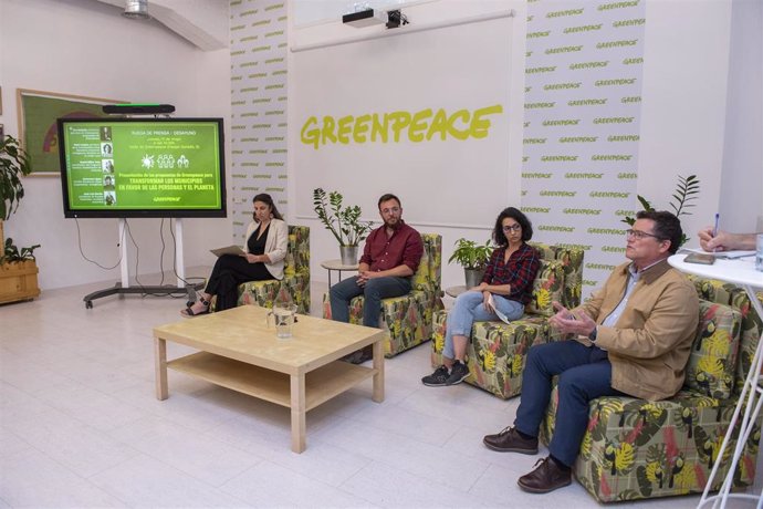 Greenpeace ha presentado sus propuestas para transformar los municipios en favor de las personas y el planeta.