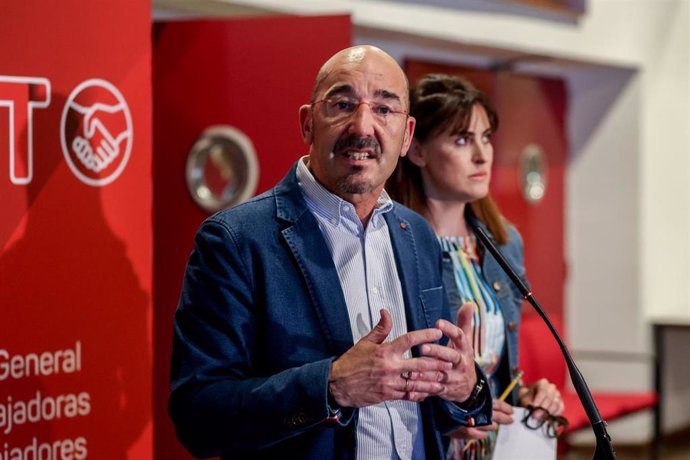 El vicesecretario general de Política Sindical de UGT, Fernando Luján, 