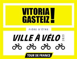 El Tour de Francia ha otorgado su máxima distinción a Vitoria-Gasteiz por sus políticas en favor del uso de la bicicleta