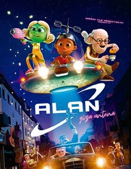 La película 'Alan giza antena' llega este viernes a las salas de cine de Euskadi, dentro del programa Zinema Euskaraz