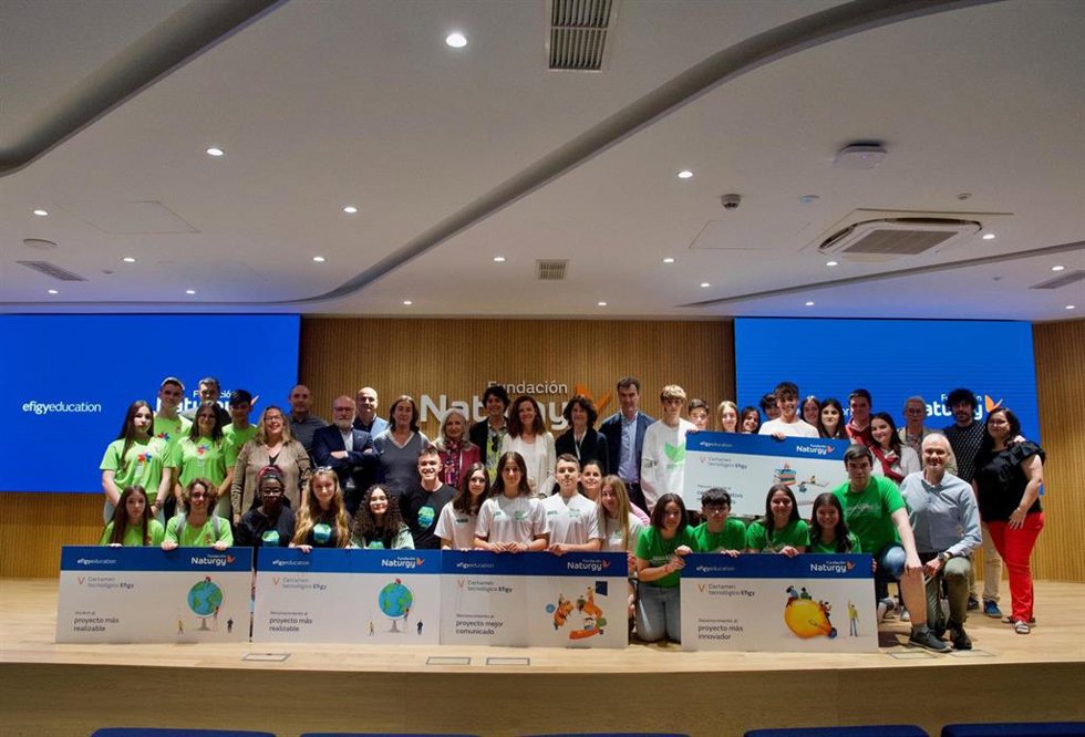 Navarra, Extremadura, Cataluña, Baleares y Andalucía, premiados en el Certamen Tecnológico Efigy de Fundación Naturgy