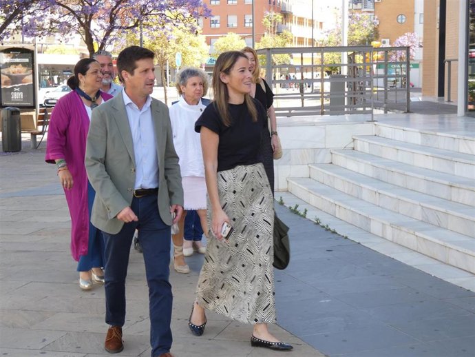 El candidato de Ciudadanos (Cs) a la Alcaldía de Huelva y portavoz del Grupo Municipal en el Ayuntamiento de la capital, Guillermo García de Longoria.